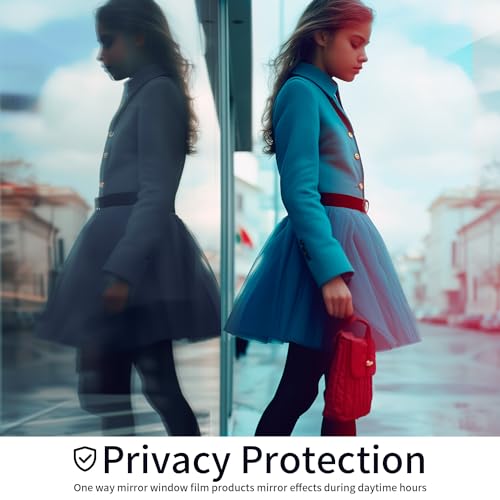 One Way Privacy Film: Sun Blocking, Reflective, Anti-UV