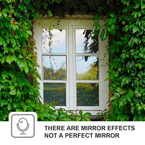 Daytime Privacy Window Film - Black Silver, Heat Control, UV Protection